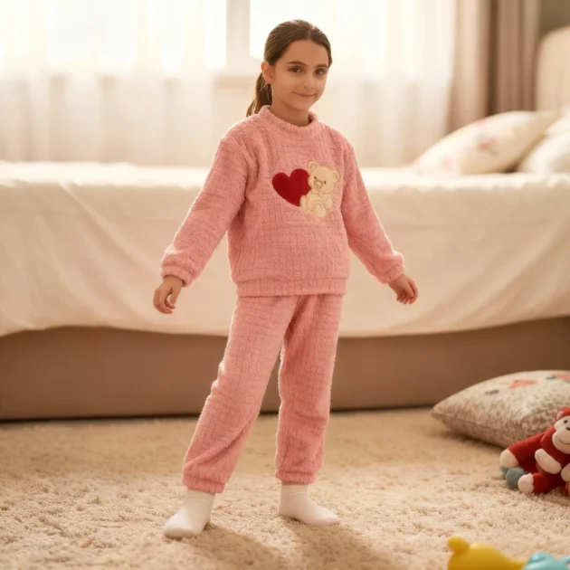 طقم بناتي شتوي