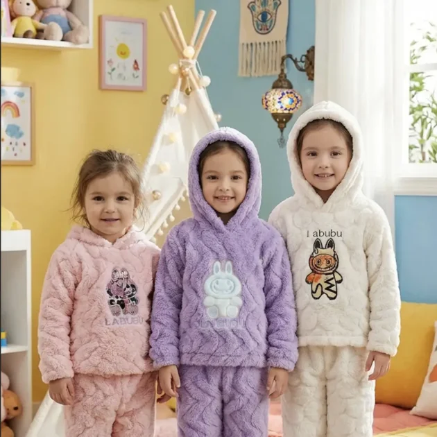 طقم بناتي شتوي