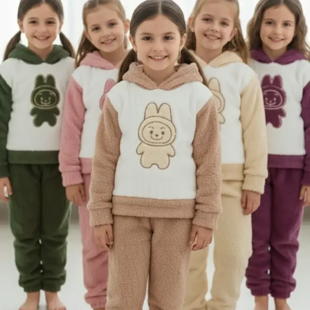 طقم بناتي شتوي